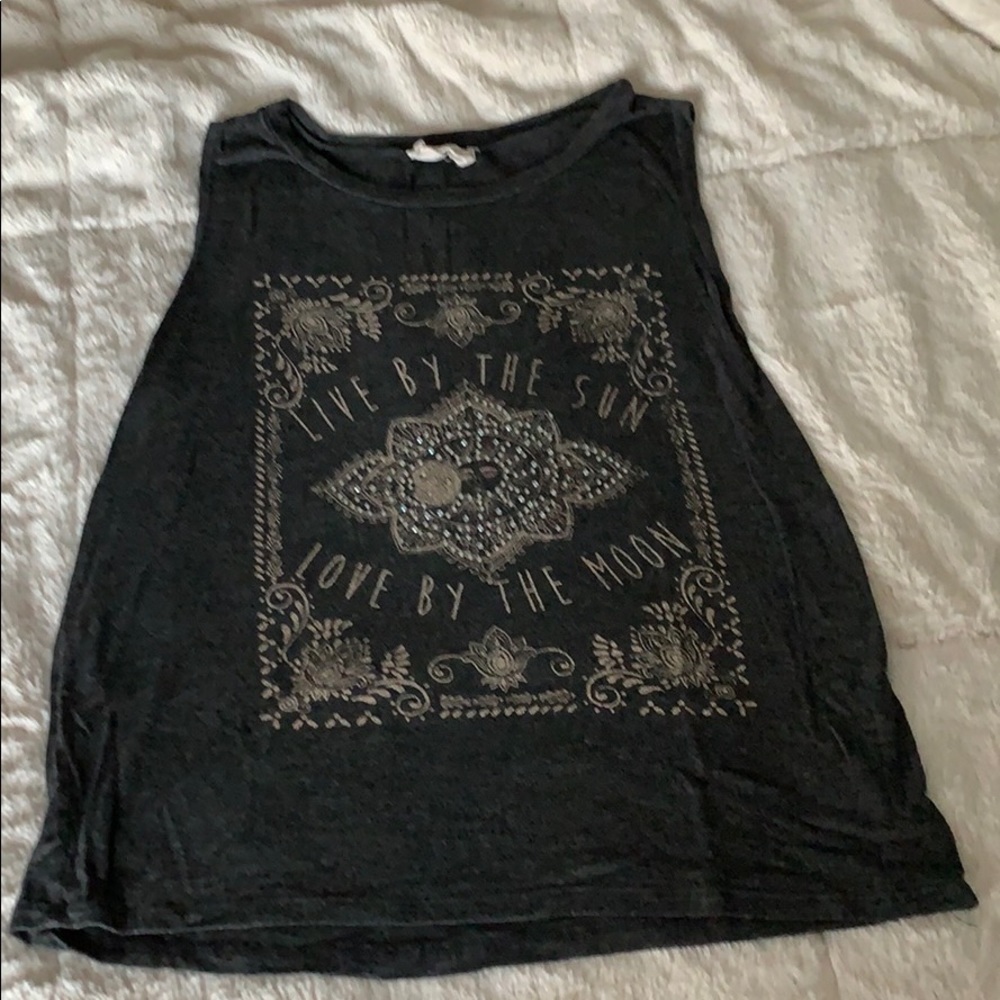 Rhinestone tank